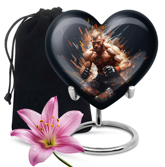 Heart Shape Sport Urn Large 10 Inch