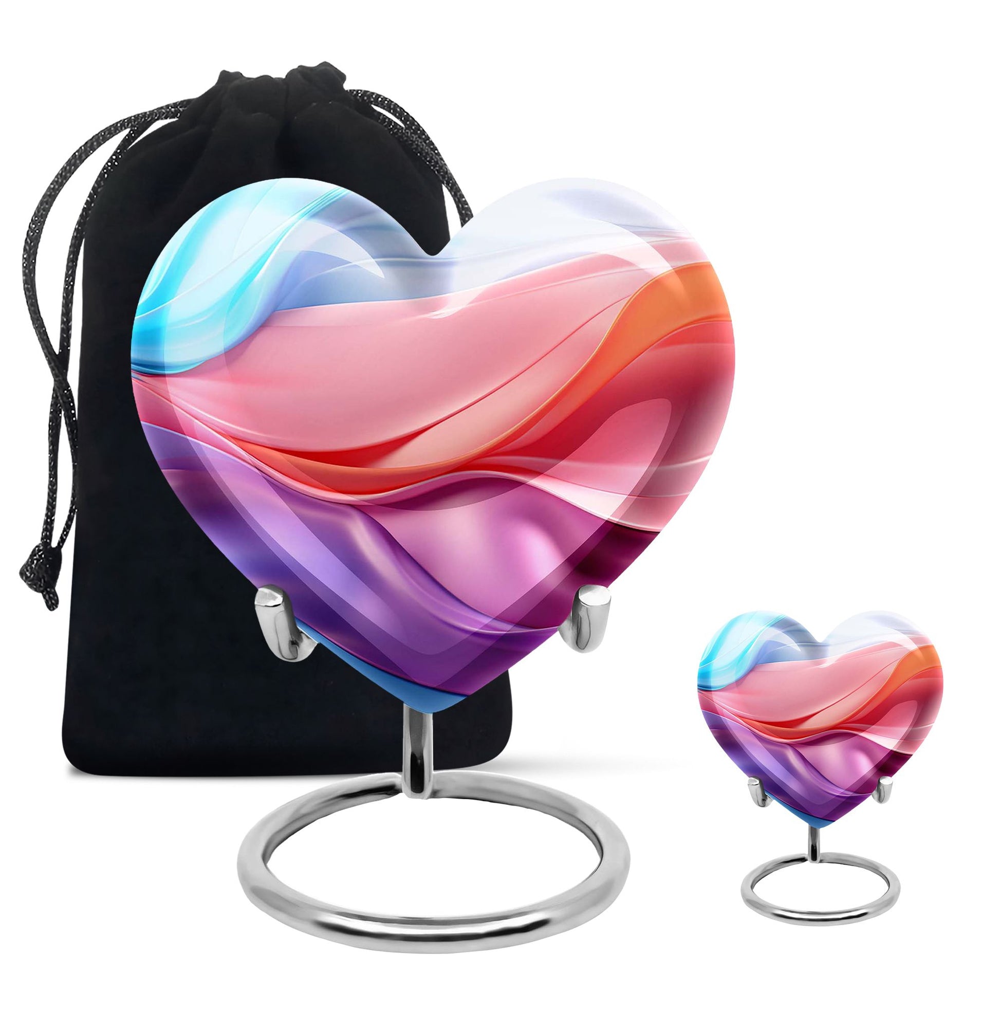 Heart Shaped  Large Urn With 1 Keepsake