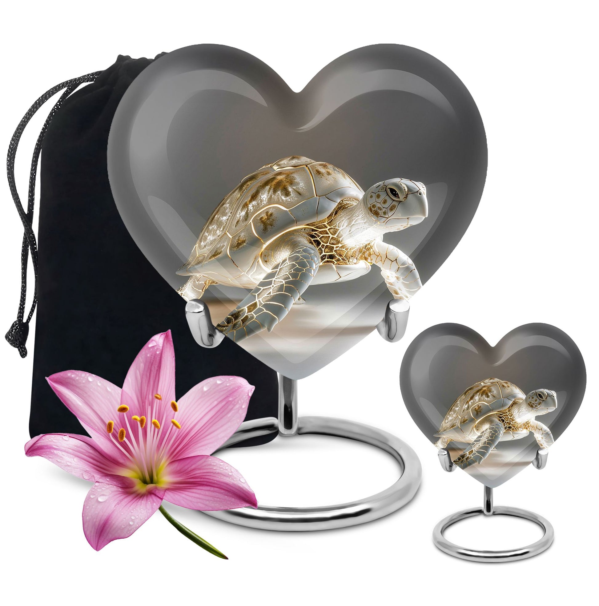Heart Shaped  Large Urn With 1 Keepsake