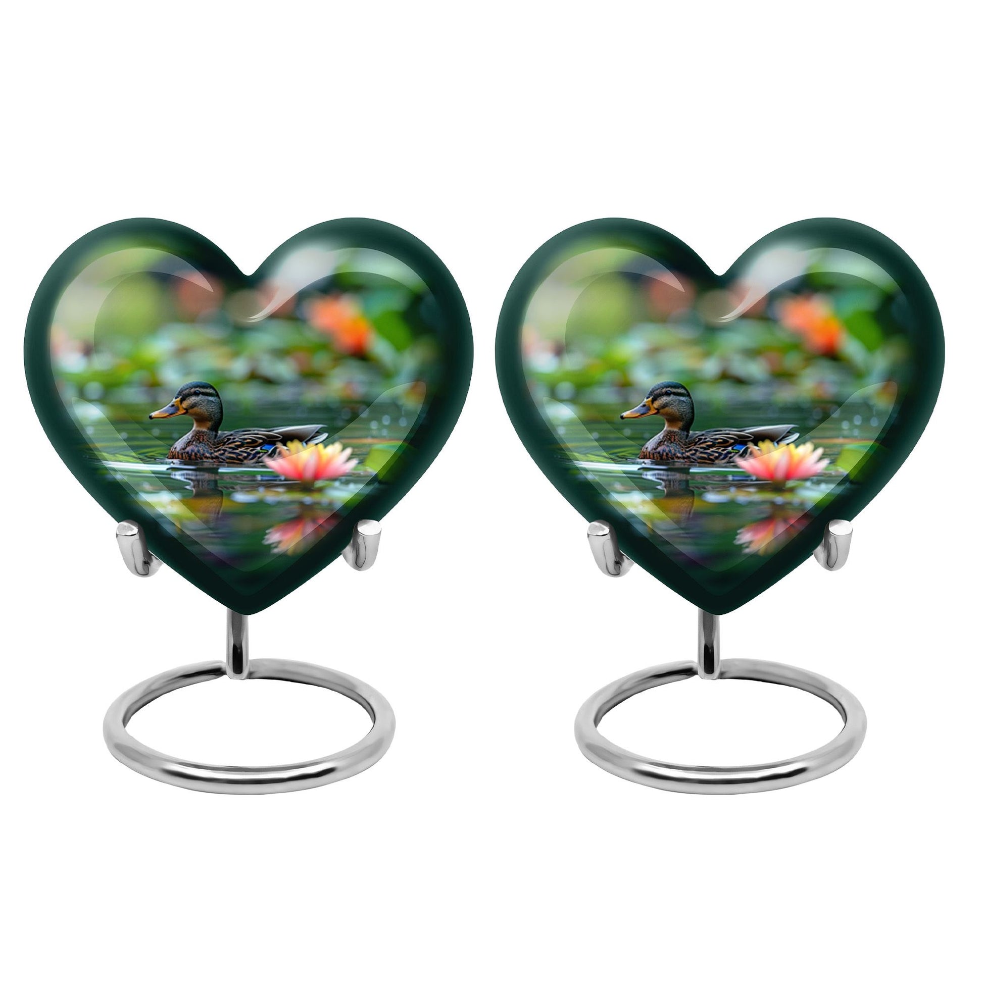 Heart Shaped  Keepsake Set of 2