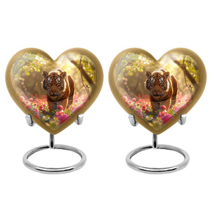 Heart Shaped  Keepsake Set of 2