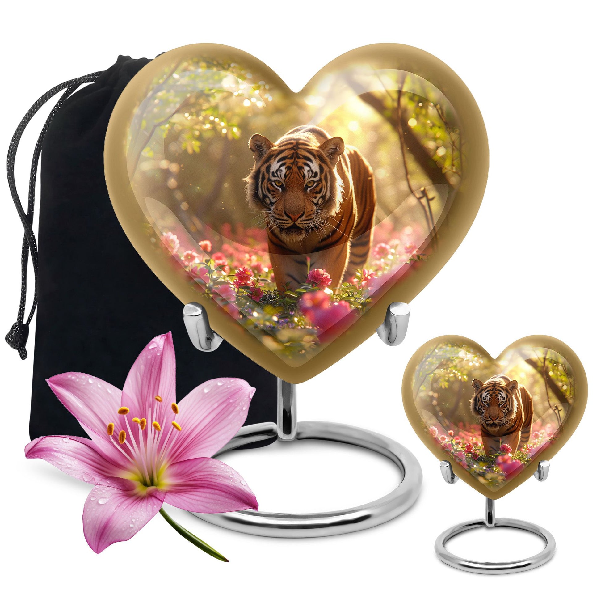 Heart Shaped  Large Urn With 1 Keepsake
