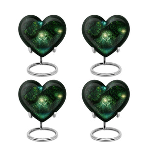 Heart Shaped  Keepsake Set of 4