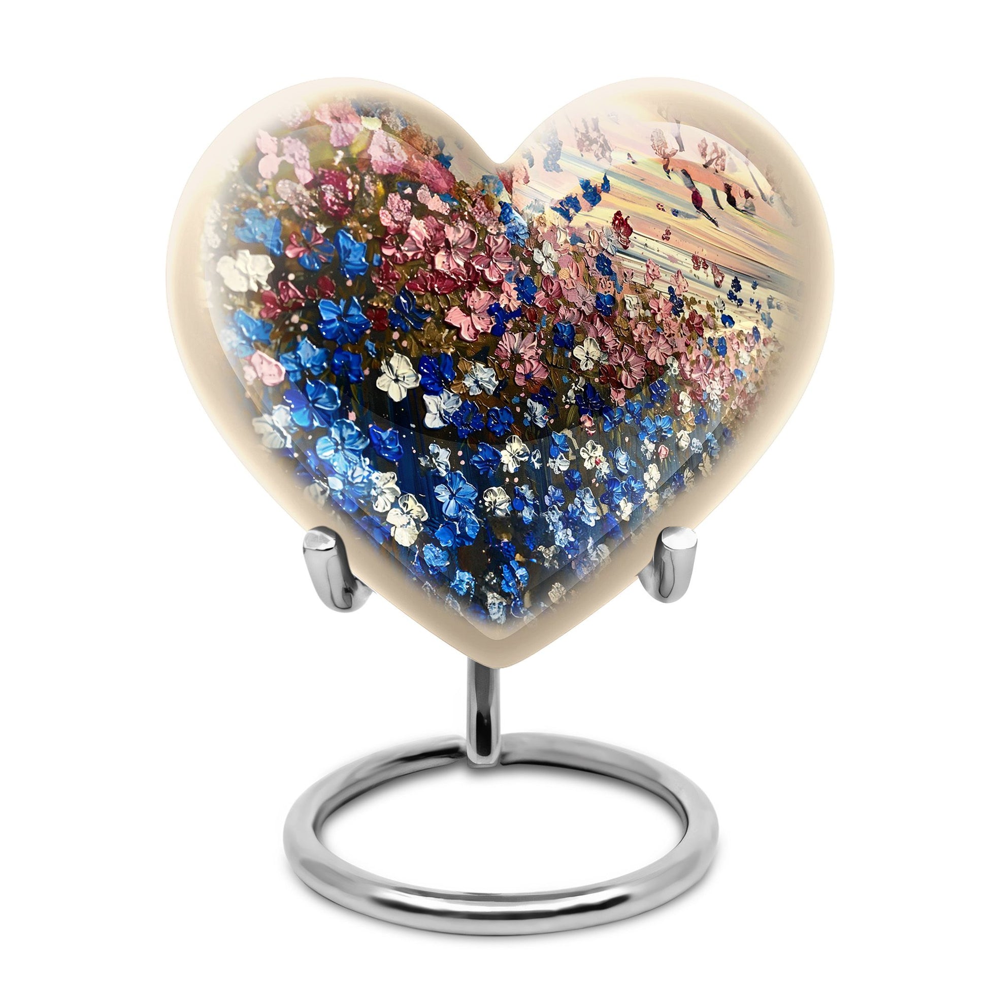 Flowers Urns For Women Funeral, Ashes Cremation Urn