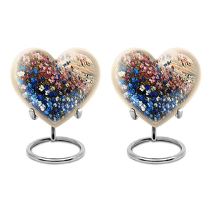 Flowers Urns For Women Funeral, Ashes Cremation Urn