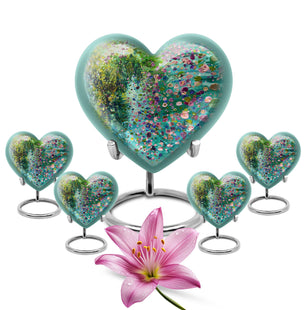 Flowers Urn Vase Funeral, Ashes Cremation Urn For Ashes