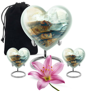 Tarot Decorative Urn For Ashes Large Funeral, Ashes Urn For Ashes