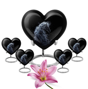 Horse Cremation Urn For Adults Funeral, Ashes Cremation Urn