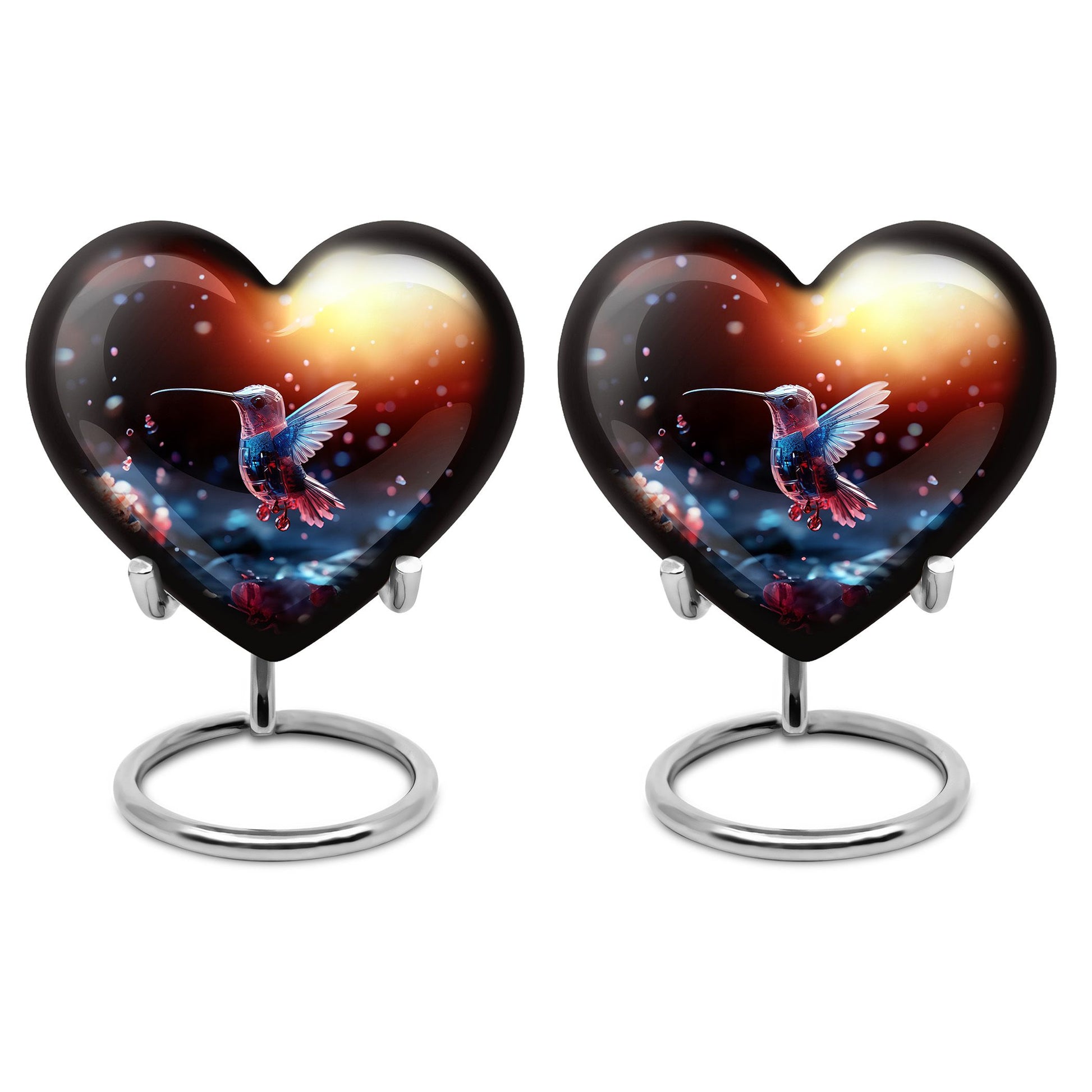 Humming Birds Cremation Keepsakes Funeral, Ashes Cremation Urn