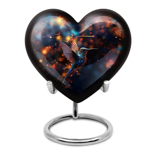 Humming Birds Urn For Mom Ashes Funeral, Ashes Memorial Urn