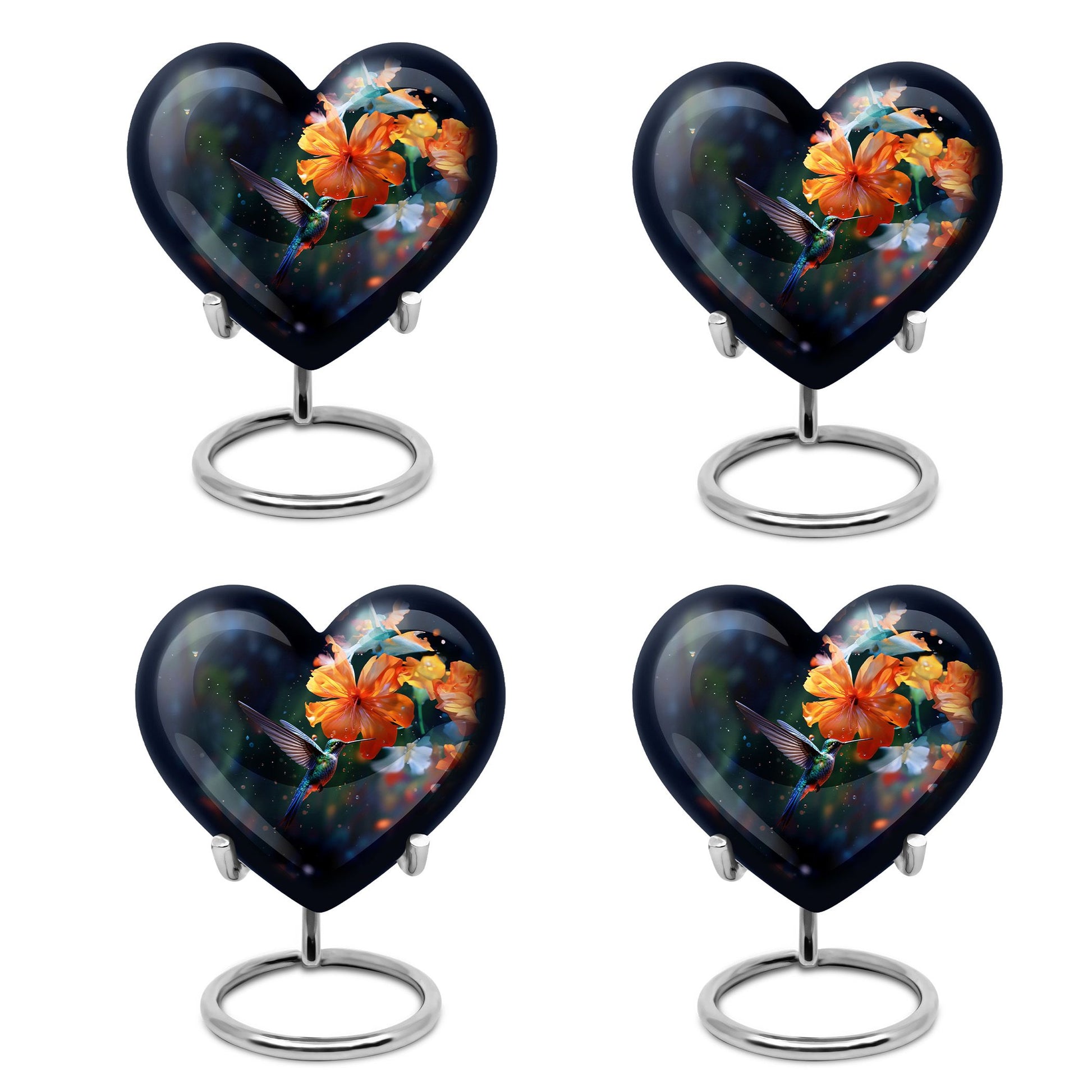 Humming Birds Urn For Ashes Funeral, Ashes Cremation Urn For Ashes
