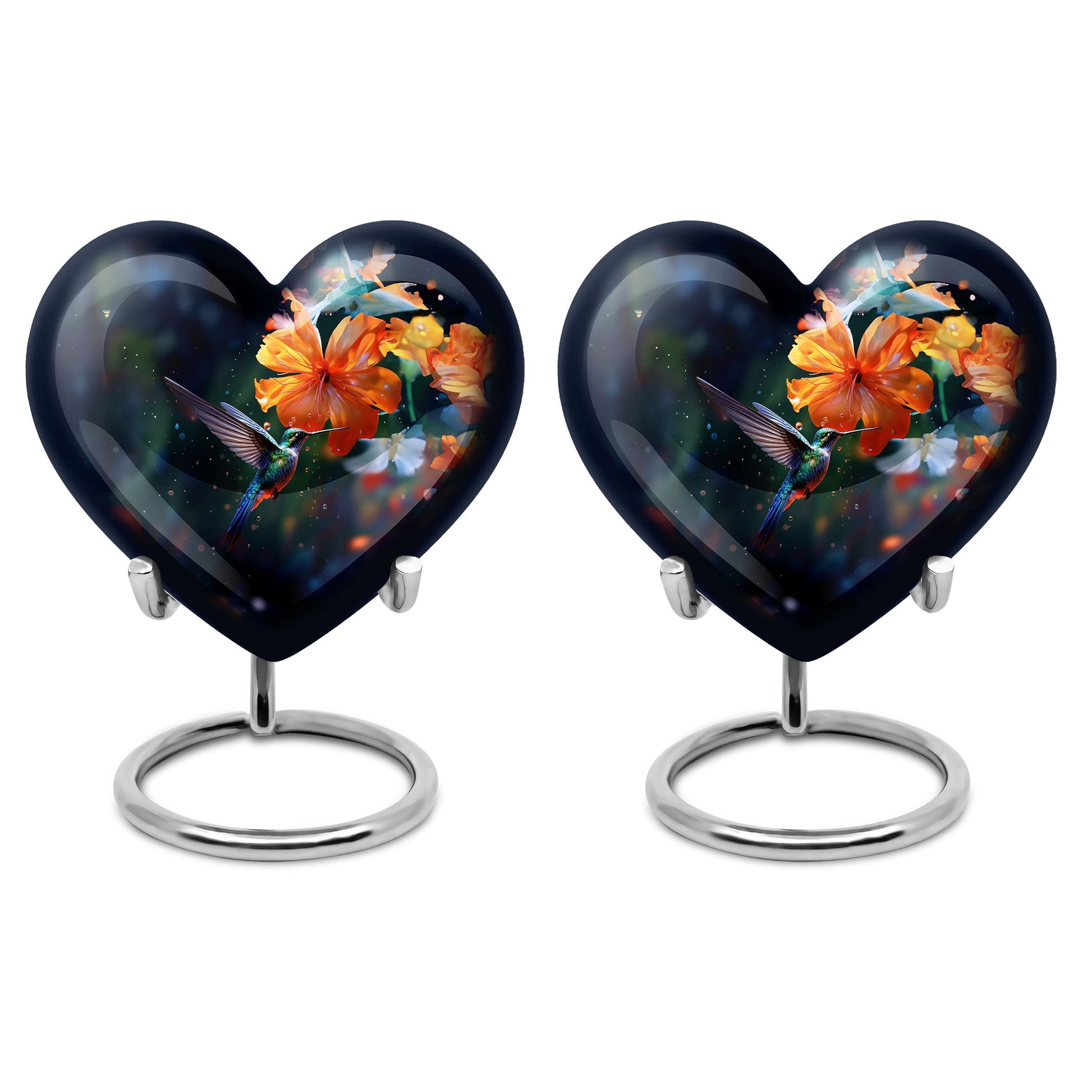 Humming Birds Urn For Ashes Funeral, Ashes Cremation Urn For Ashes