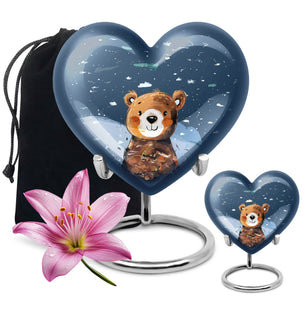 Bear Human Ashes Urns Funeral, Ashes Memorial Urn