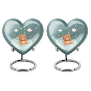 Bear Little Urns For Ashes Funeral, Ashes Cremation Urn For Ashes