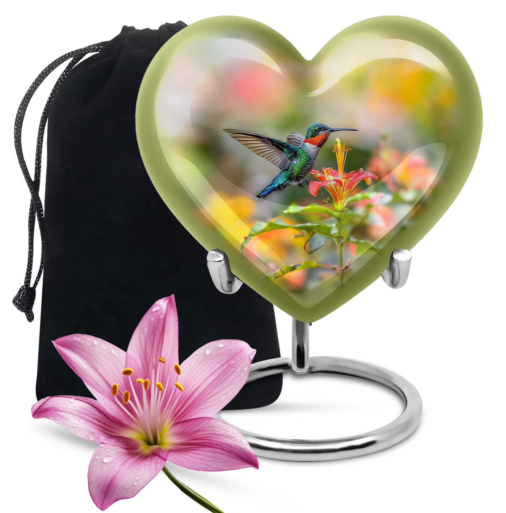 Humming Bird Keepsake Urns Funeral, Ashes Cremation Urn