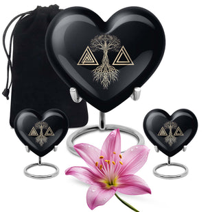 Catholic Small Urns For Women Human Funeral, Ashes Cremation Urn
