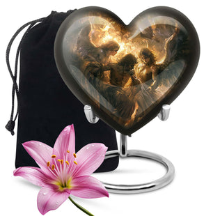 Catholic Urn For Ashes Adult Male Large Funeral, Ashes Urn