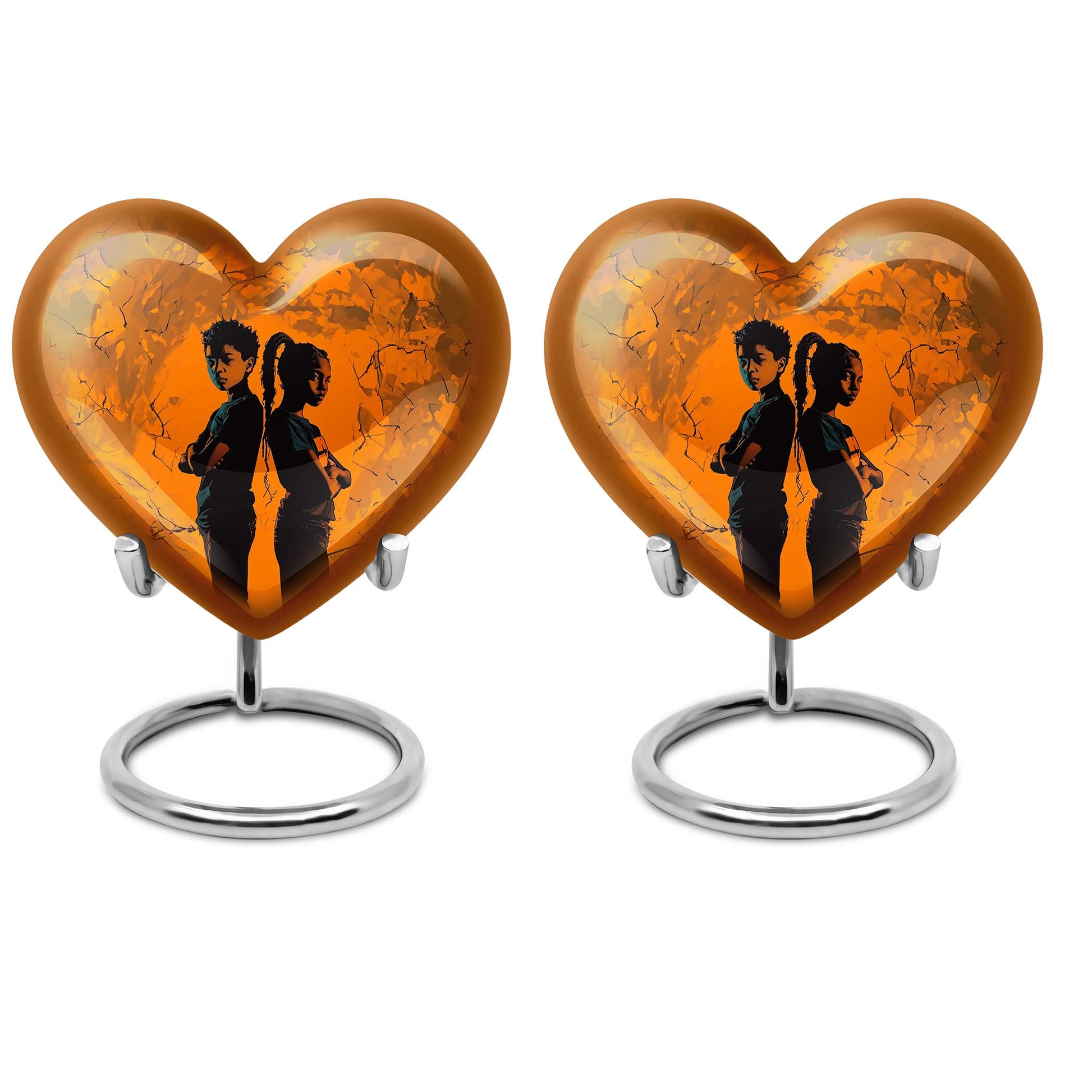 Brother And Sister Mini Urns For Human Ashes Large Funeral, Ashes Urn