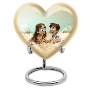 Brother And Sister Urn For Human Ashes Funeral, Ashes Urn For Ashes