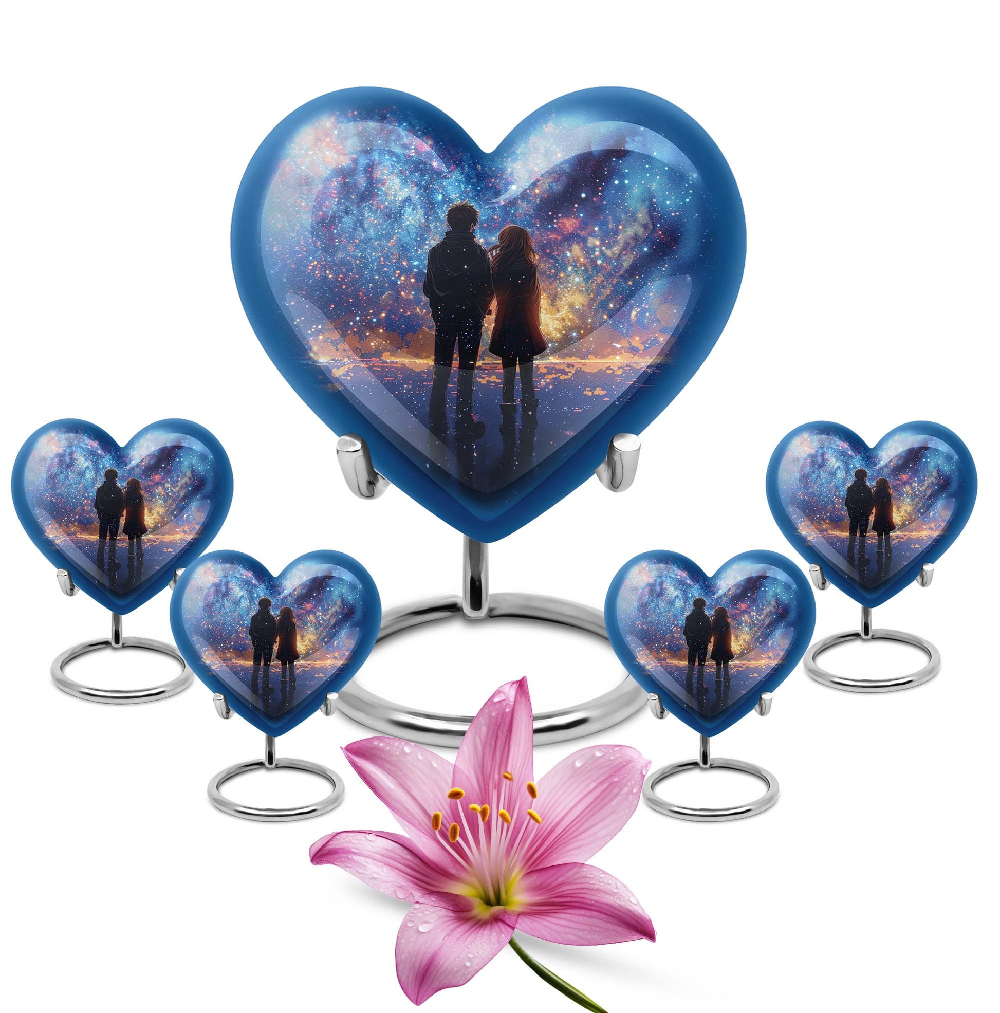 Brother And Sister Burial Urn For Human Large Funeral, Ashes Urn