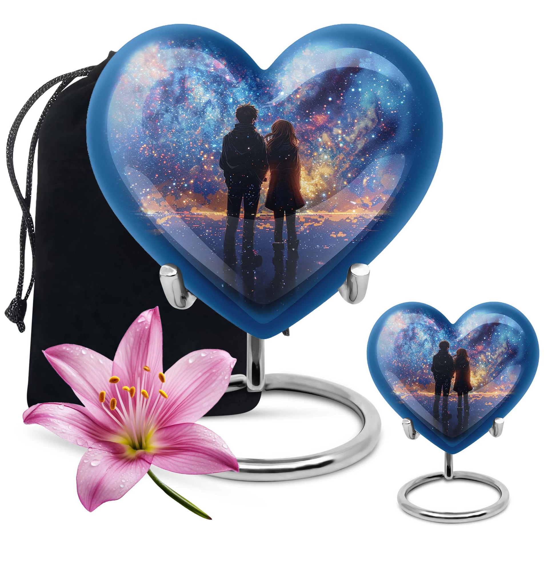 Brother And Sister Burial Urn For Human Large Funeral, Ashes Urn
