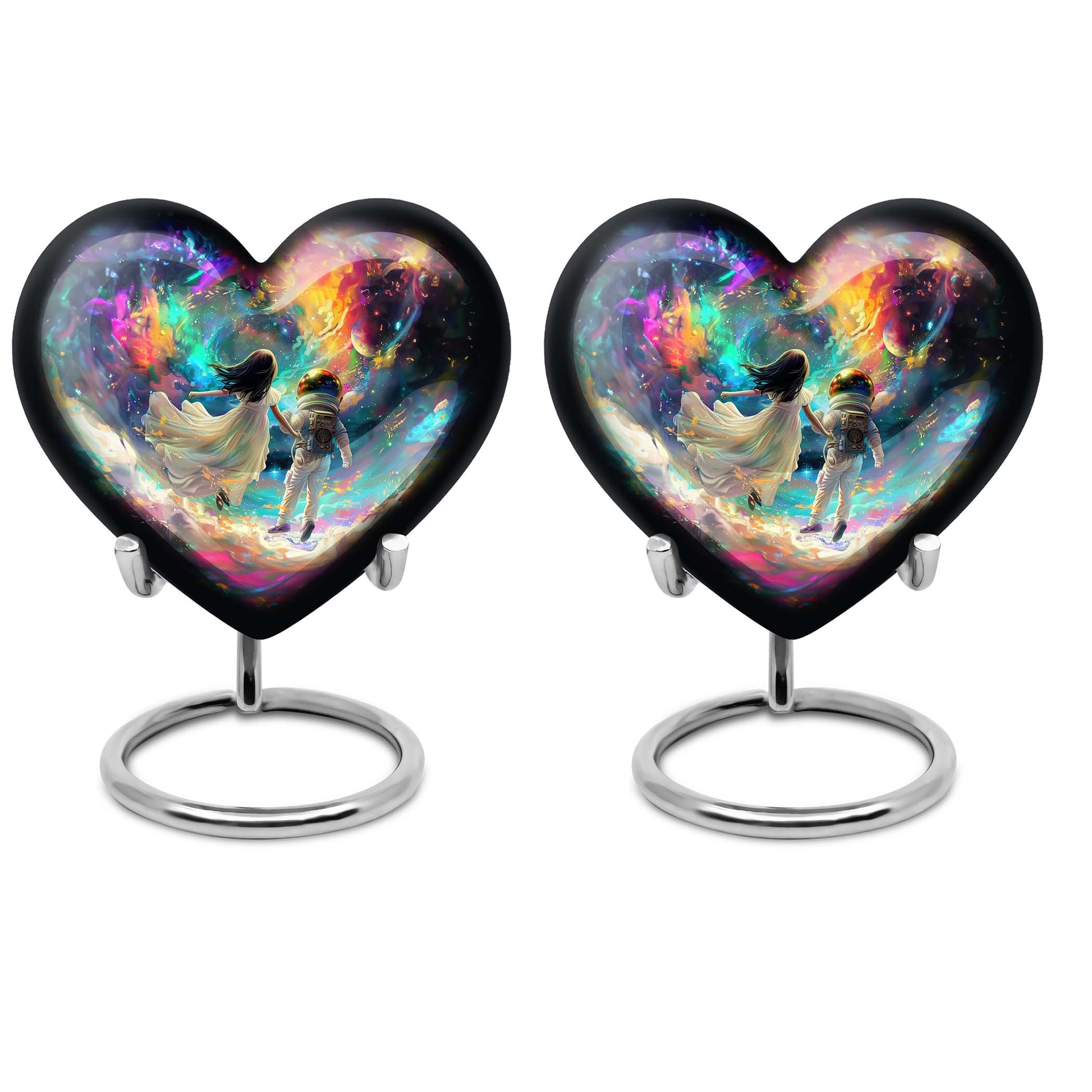 Brother And Sister Large Urn For Human Funeral, Ashes Cremation Urn