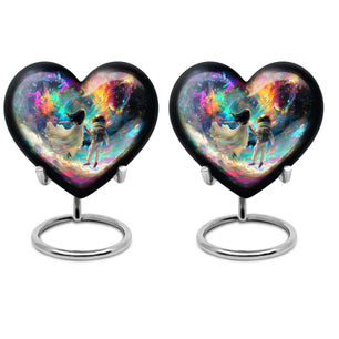 Brother And Sister Large Urn For Human Funeral, Ashes Cremation Urn