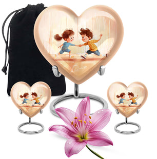 Brother And Sister Urn For Ashes For Women Large Funeral, Ashes Urn