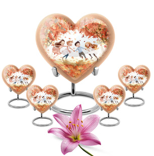 Brother And Sister Urn For Ashes For Mom Funeral, Ashes Urn For Ashes