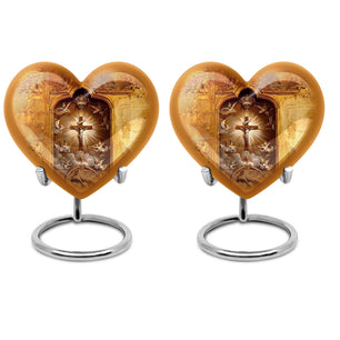 Catholic Ashes Keepsake Funeral, Ashes Cremation Urn For Ashes