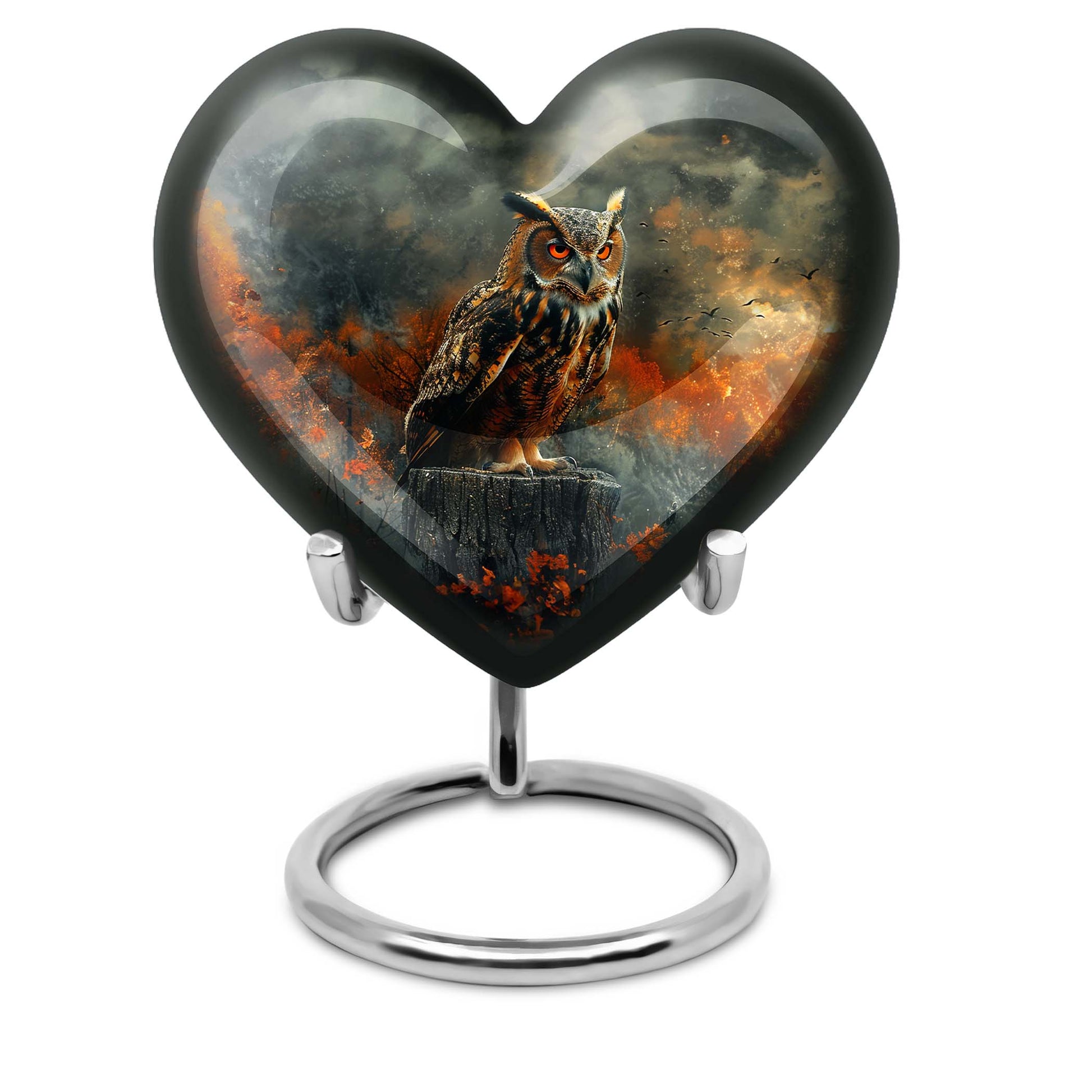 Owl Mini Urns For Ashes Funeral, Ashes Cremation Urn For Ashes
