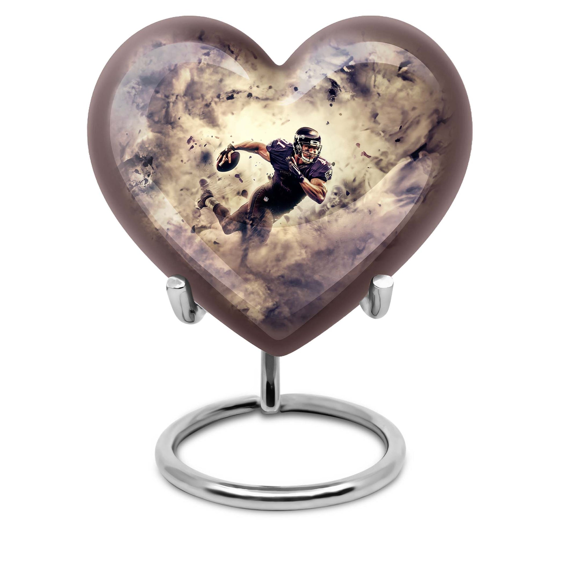 Football Large Urns For Human Ashes Funeral, Ashes Memorial Urn