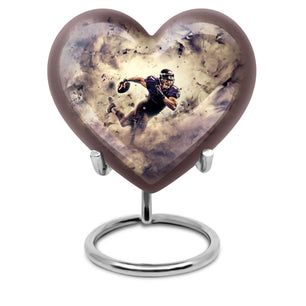 Football Large Urns For Human Ashes Funeral, Ashes Memorial Urn