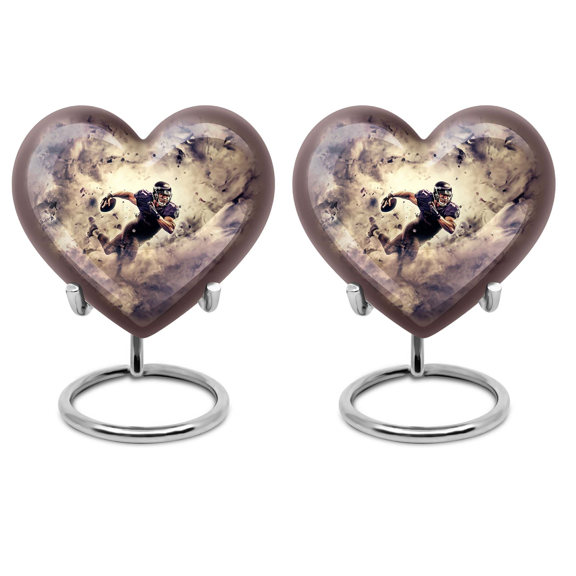 Football Large Urns For Human Ashes Funeral, Ashes Memorial Urn