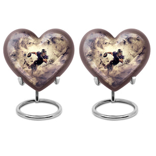 Football Large Urns For Human Ashes Funeral, Ashes Memorial Urn