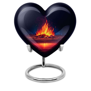 Bornfire Small Urn For Ashes Funeral, Ashes Memorial Urn