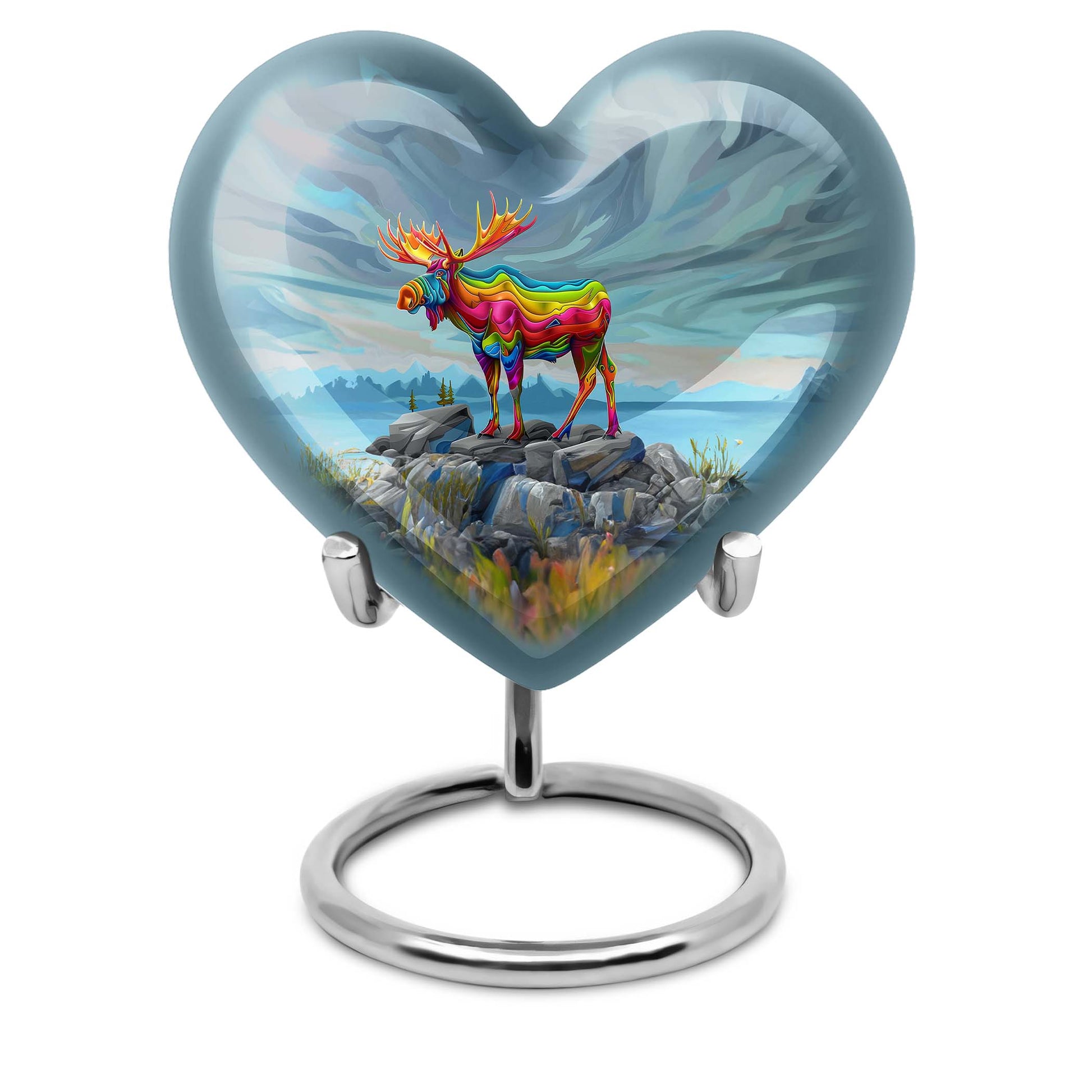 Moose Walking Urns For Adults Large Funeral, Ashes Urn