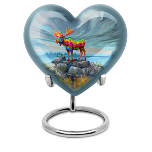 Moose Walking Urns For Adults Large Funeral, Ashes Urn
