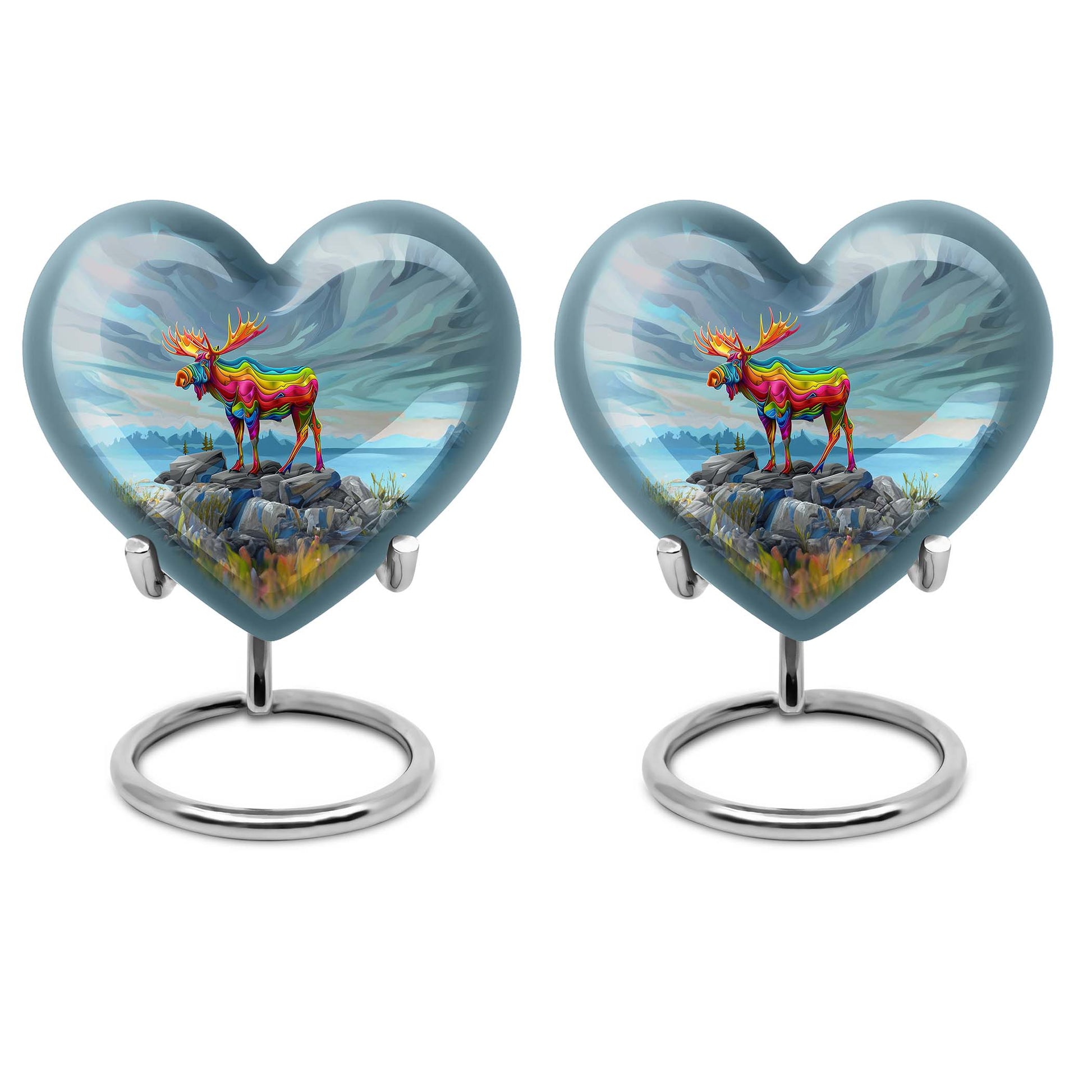 Moose Walking Urns For Adults Large Funeral, Ashes Urn