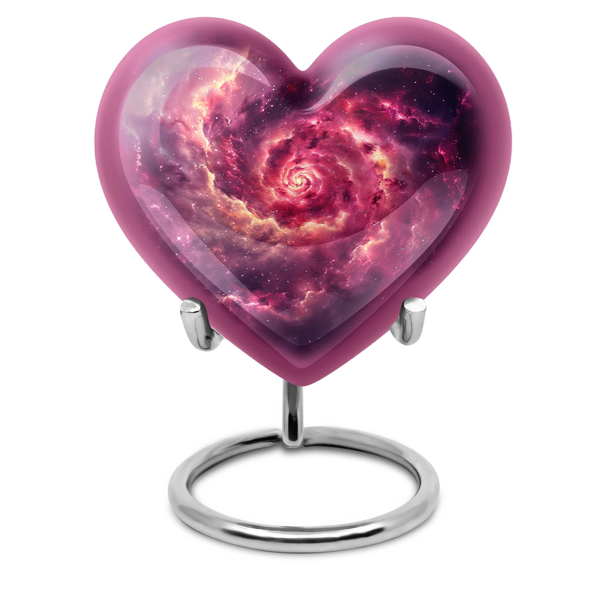 Galaxy Urns For Adult Male Dad Teardrop, Heart Cremation Urn