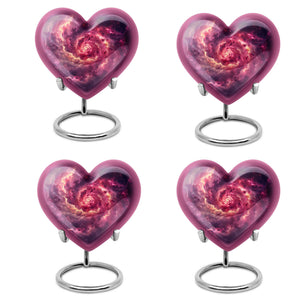 Galaxy Urns For Adult Male Dad Teardrop, Heart Cremation Urn