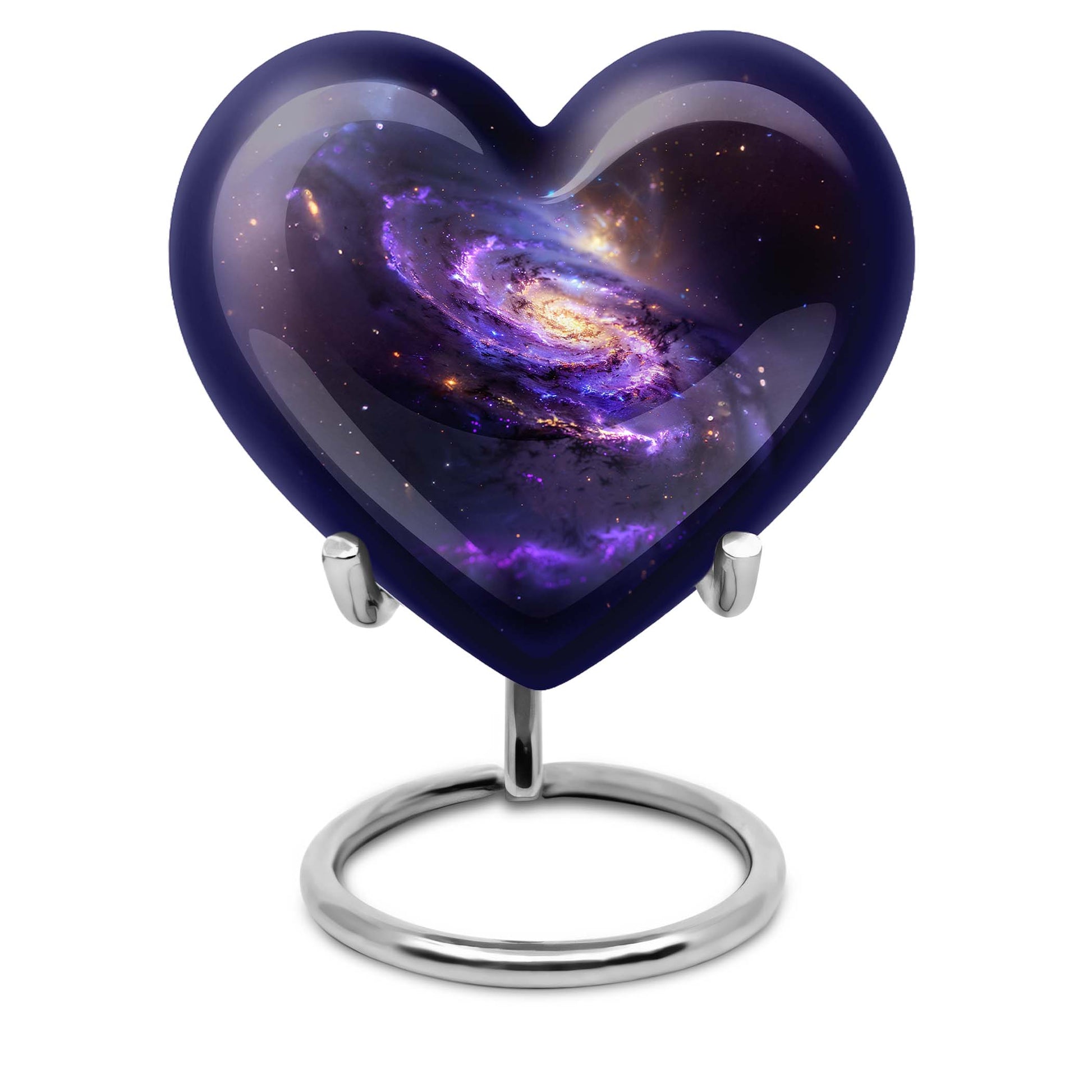 Galaxy Adult Cremation Urns Teardrop, Heart Shape Urn