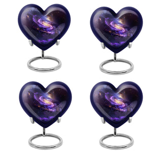 Galaxy Adult Cremation Urns Teardrop, Heart Shape Urn