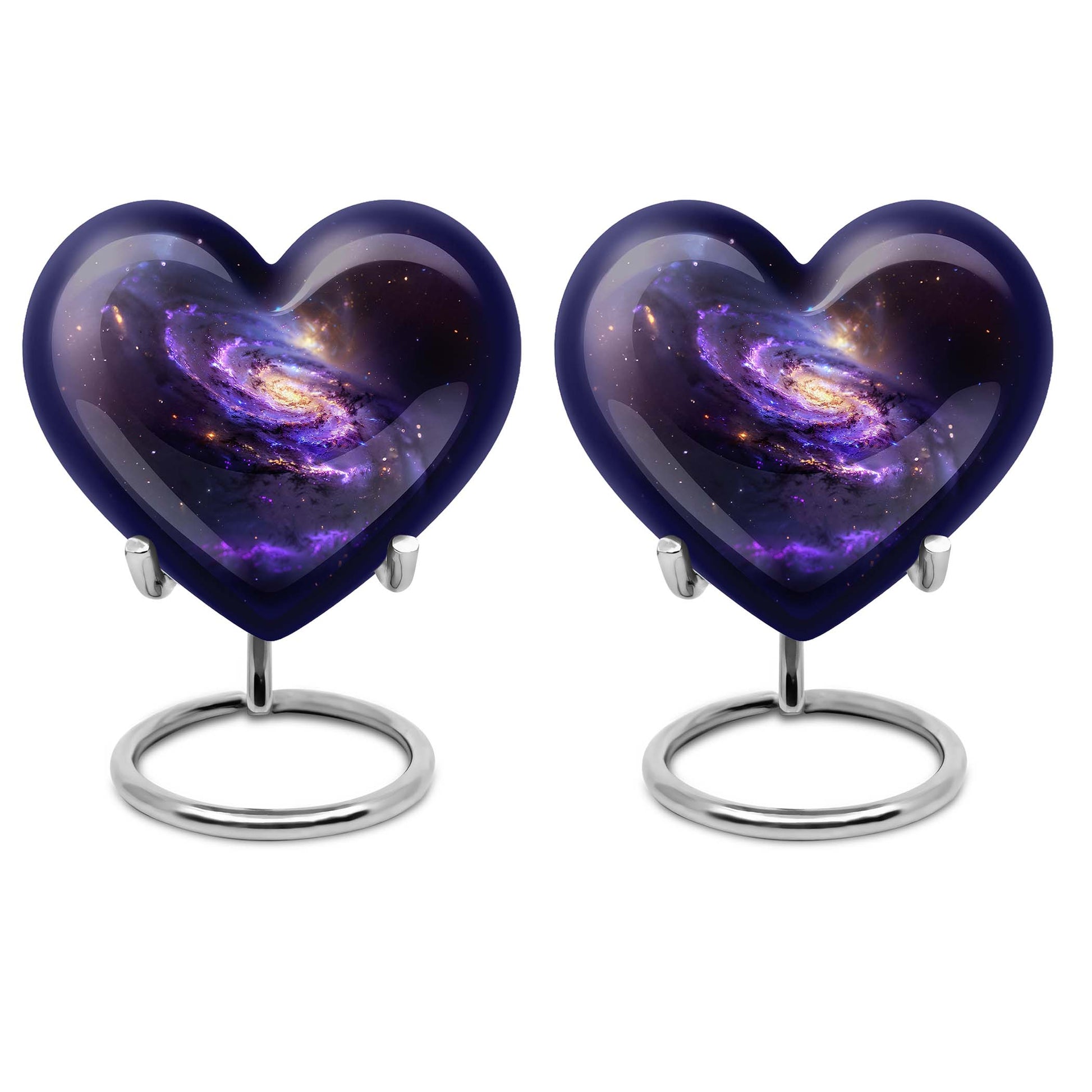 Galaxy Adult Cremation Urns Teardrop, Heart Shape Urn
