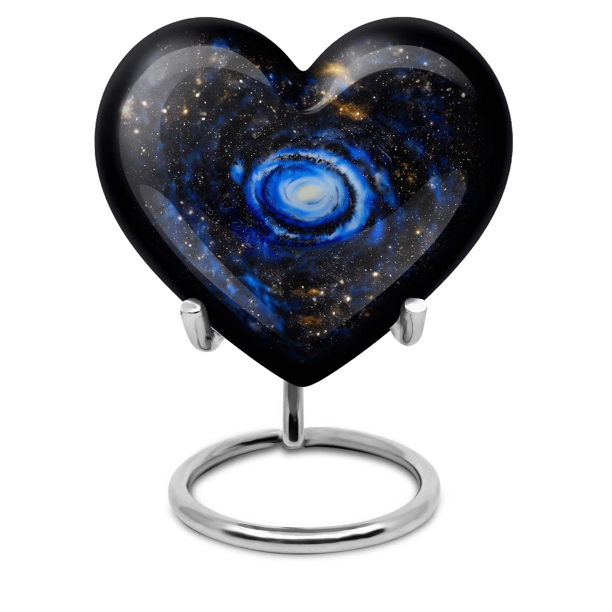 Galaxy Customized Urns For Human Ashes Teardrop, Heart Urn