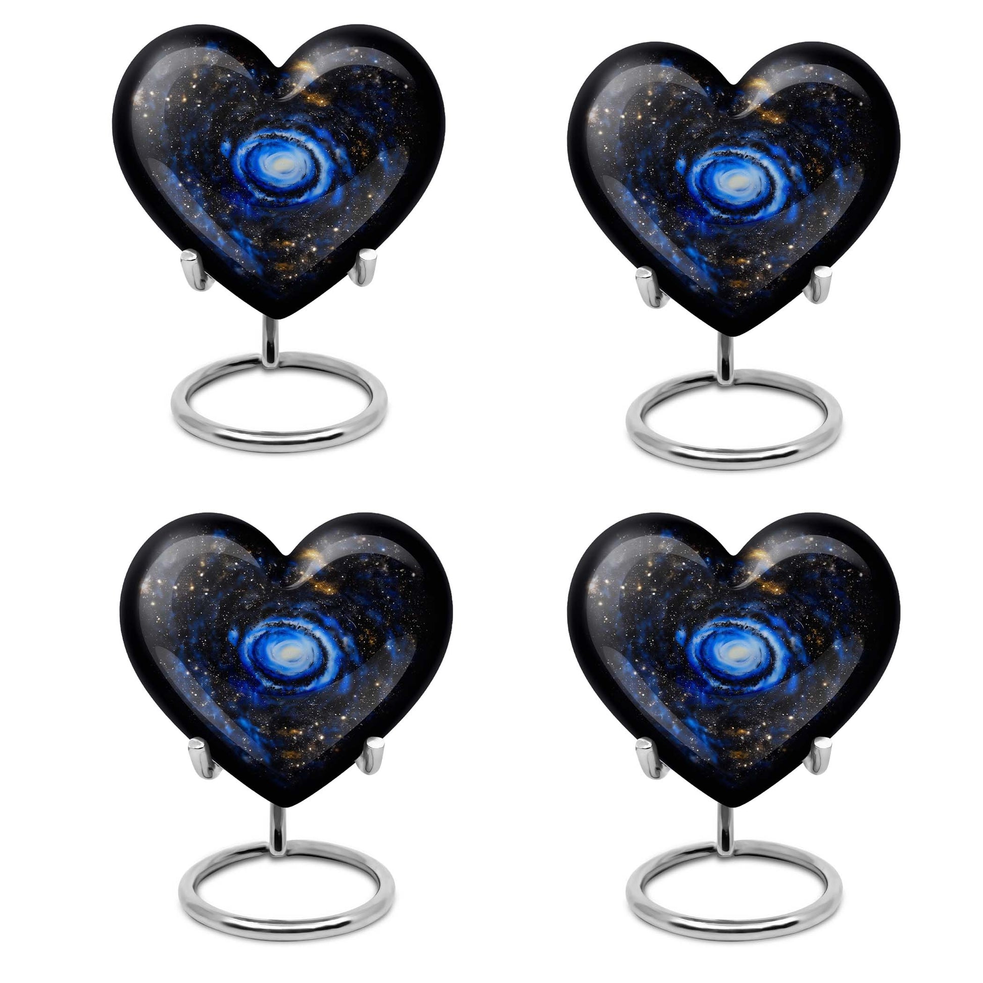 Galaxy Customized Urns For Human Ashes Teardrop, Heart Urn