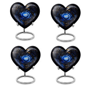 Galaxy Customized Urns For Human Ashes Teardrop, Heart Urn