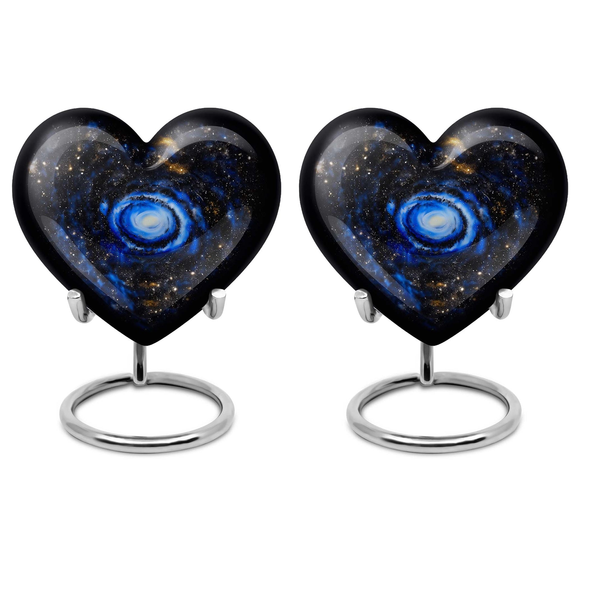 Galaxy Customized Urns For Human Ashes Teardrop, Heart Urn