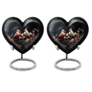 Heart Shaped  Keepsake Set of 2