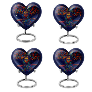 Heart Shaped  Keepsake Set of 4